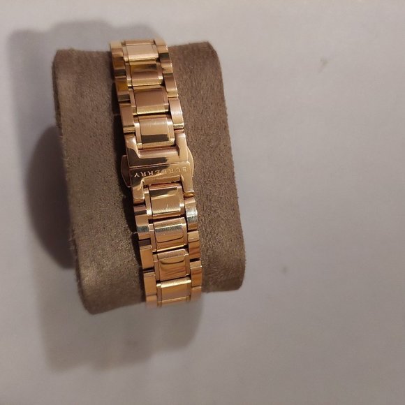 LUXURY BURBERRY Diamond Rose Gold Watch - NEW! - Picture 8 of 16